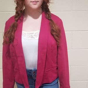 *hot* pink blazer